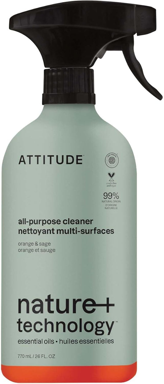 ATTITUDE All-Purpose Cleaner Spray,26 Fl Oz