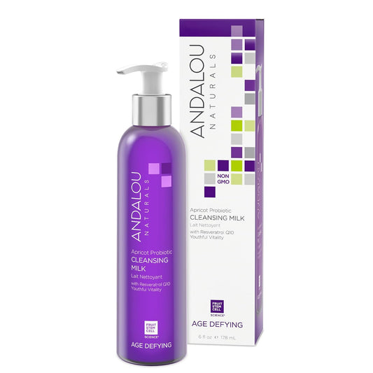 Andalou Naturals Probiotic Cleansing Milk,6 Fl Oz