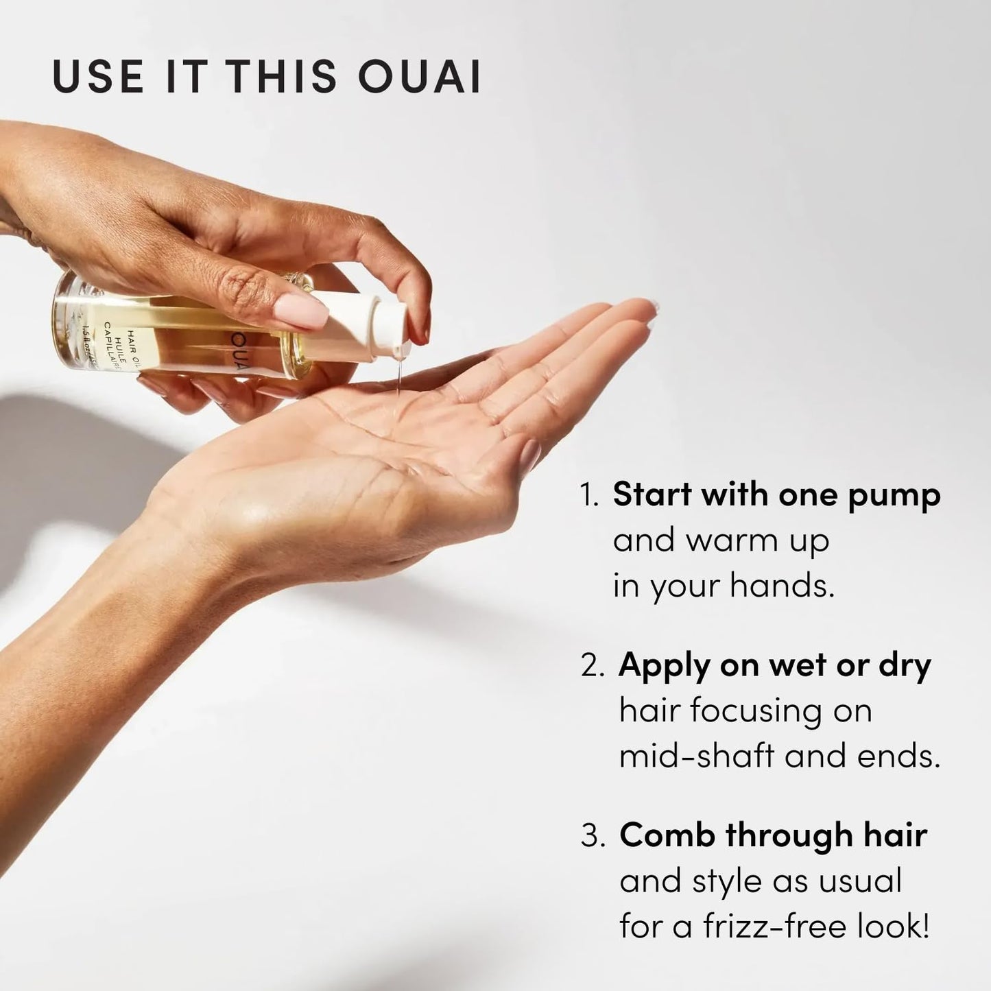 OUAI Hair Oil Travel Size - 0.45 oz