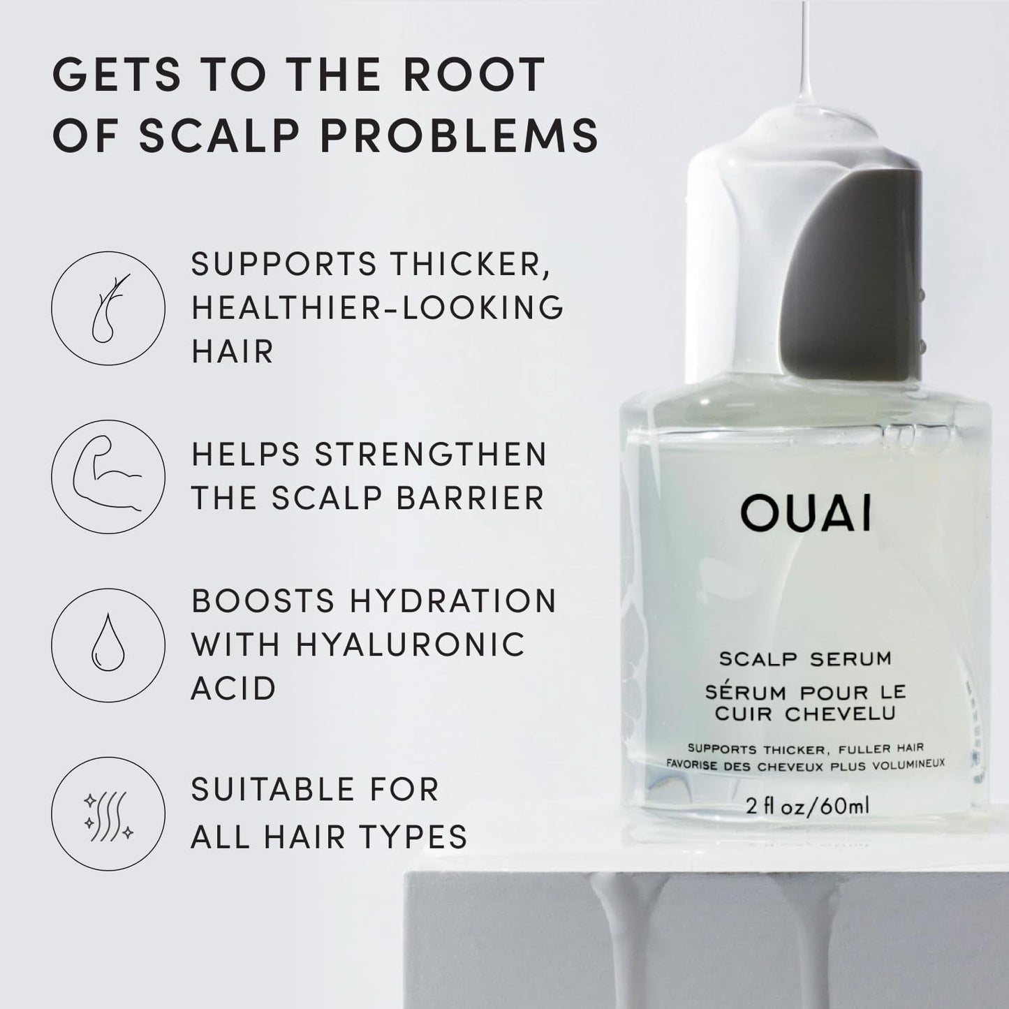 OUAI Scalp Serum - 2 Fl Oz