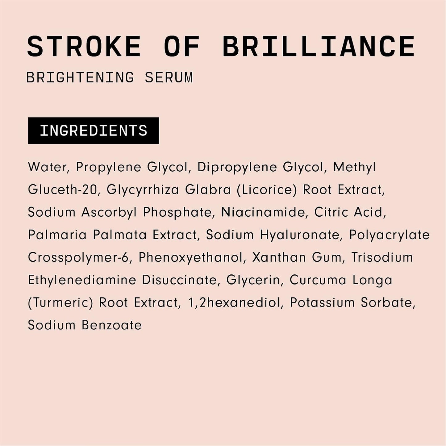 Versed Stroke of Brilliance Brightening Serum - 1 fl oz