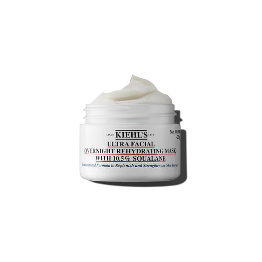 Kiehl's Ultra Facial Overnight Hydrating Face Mask with 10.5% Squalane, 3.4 Oz