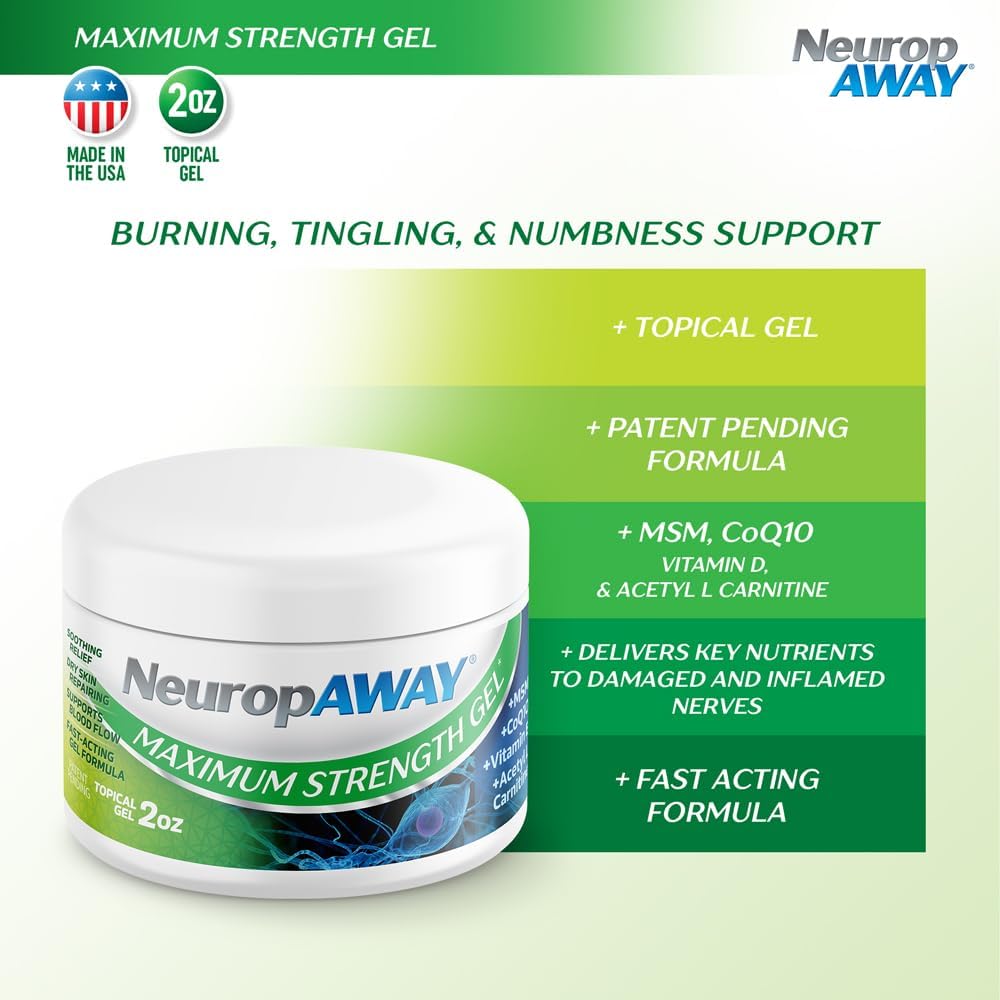 NeuropAWAY® Maximum Strength Gel, 2oz