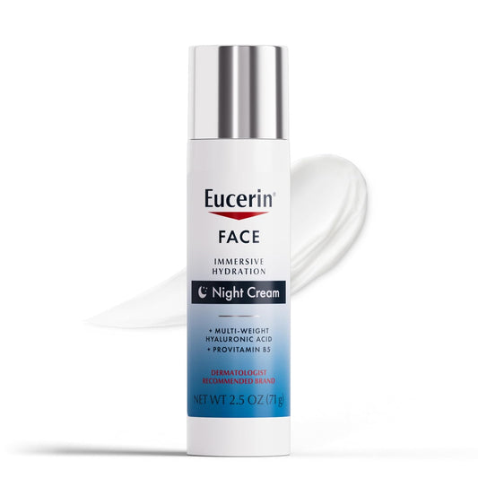 Eucerin Face Immersive Hydration Night Cream with 2.5 Oz