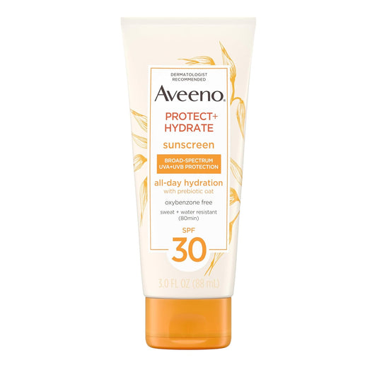 Aveeno Protect + Hydrate Sunscreen Lotion SPF 30 - 3.0 fl. oz
