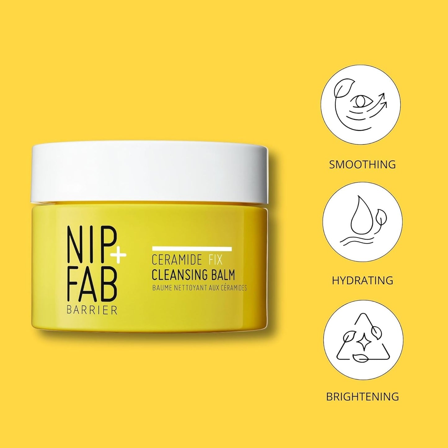 Nip+Fab Ceramide Fix Cleansing Balm  - 2.53 Fl Oz