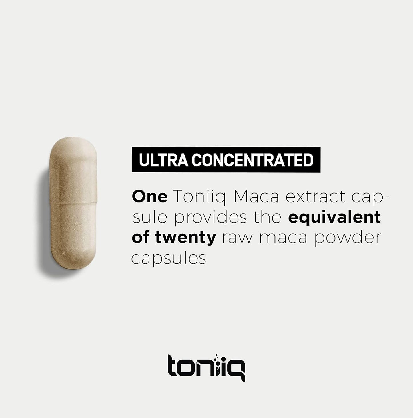 Toniiq 10,000mg 20x Concentrated Extract 90 capsules