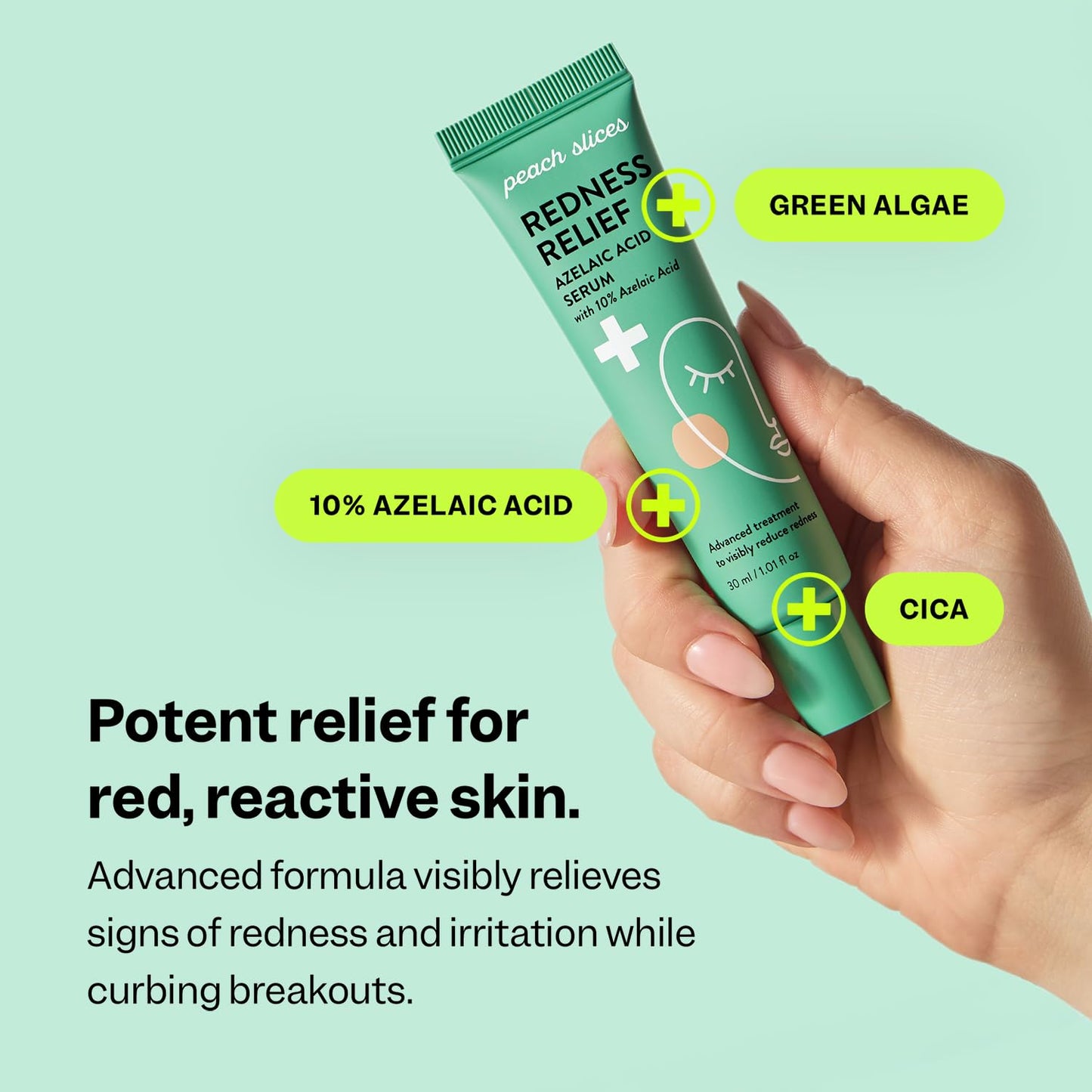 Peach Slices - Redness Relief 10% Azelaic Acid Serum (1.01 oz)