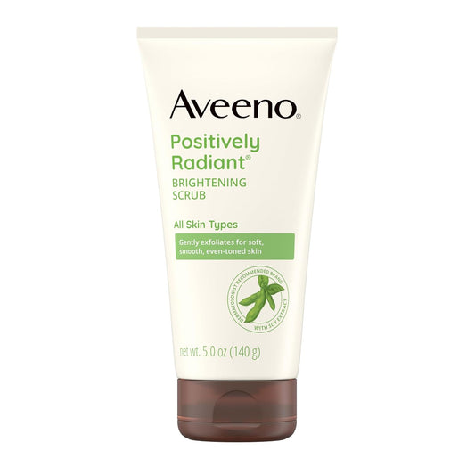 Aveeno Positively Radiant Skin Brightening Facial Scrub - 5 oz