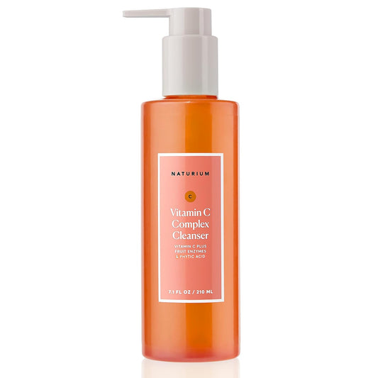 Naturium Vitamin C Complex Cleanser,Phytic Acid & Fruit Enzymes - 7.1 oz