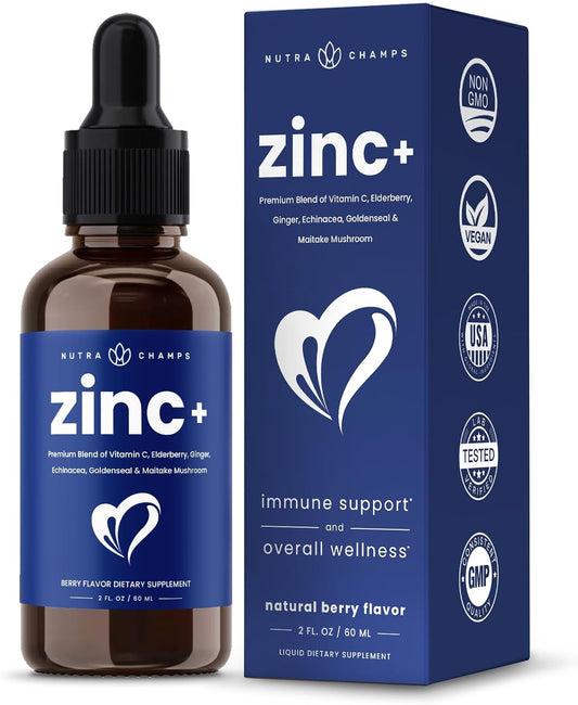 NutraChamps Zinc Liquid Supplement 60 ml