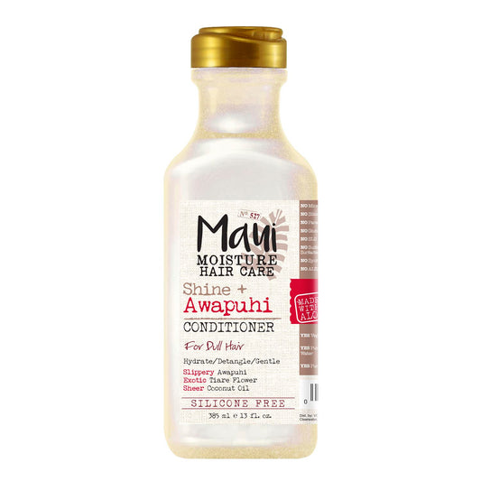 Maui Moisture Shine + Awapuhi Moisturizing Vegan Conditioner, 13 Fl Oz