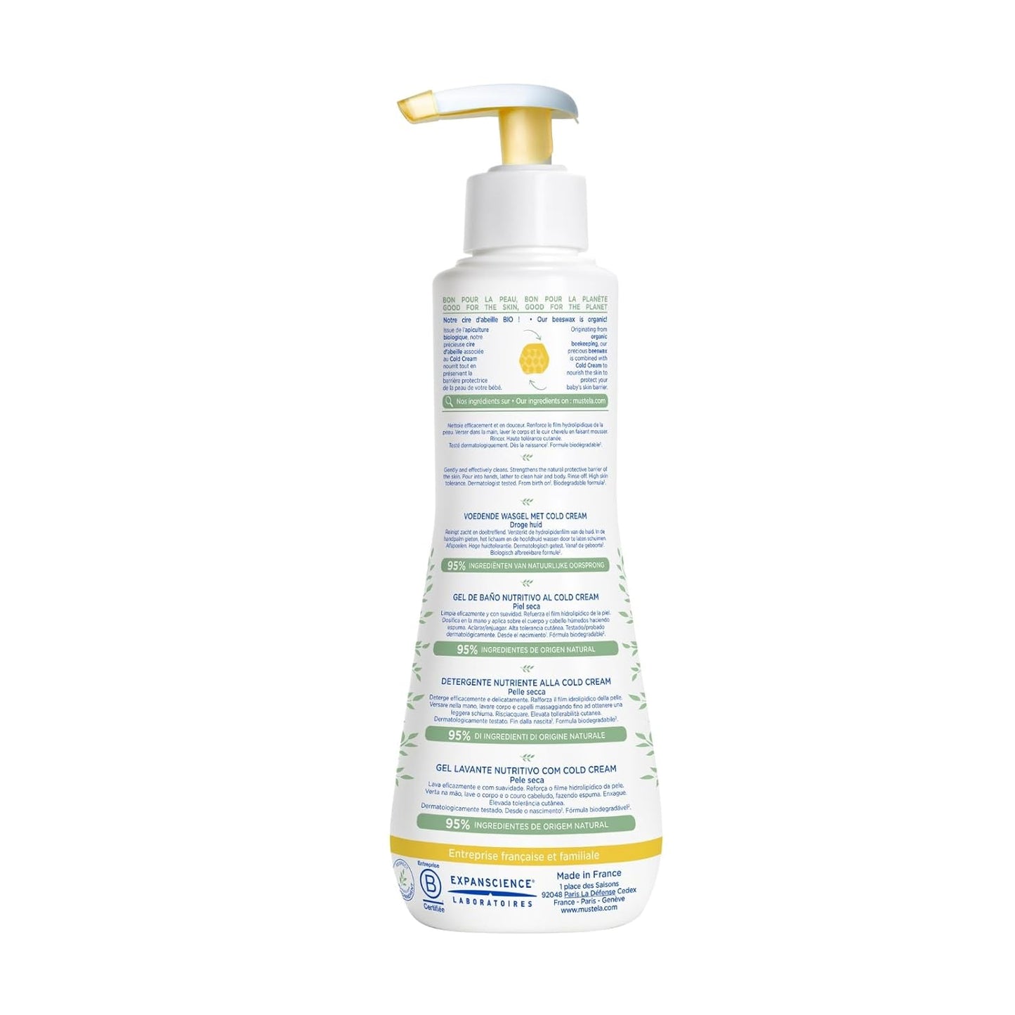 Mustela Baby Nourishing Cleansing Gel -10.14 fl. oz