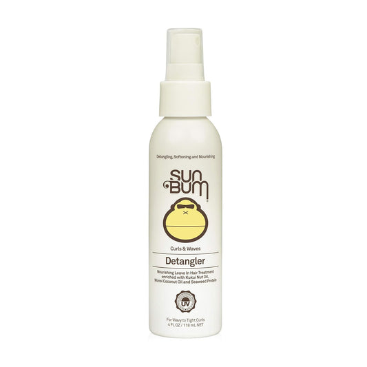 Sun Bum Curls Detangler Vegan and Cruelty Free Moisturizing Hair Treatment 4 oz