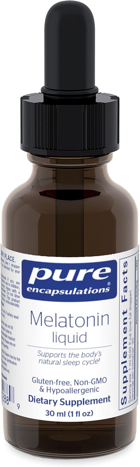 Pure Encapsulations Melatonin Liquid - 1 fl. oz.