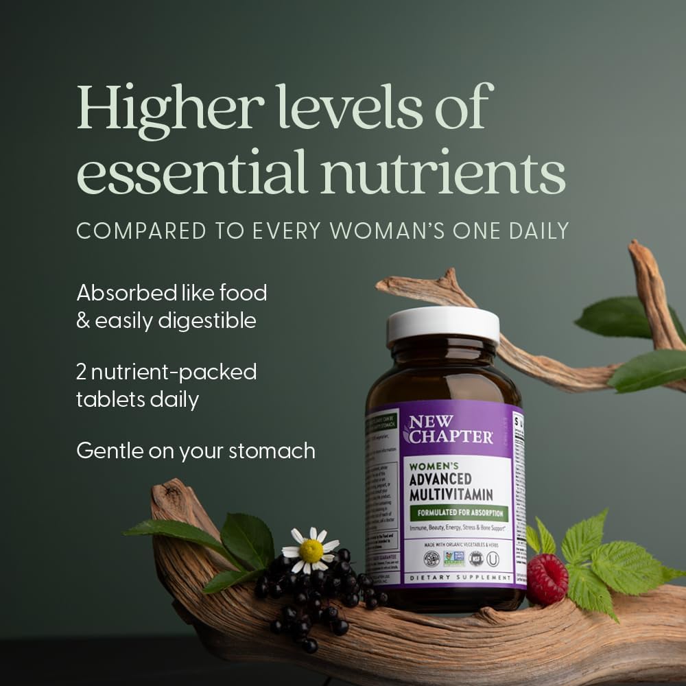 New Chapter Women's Multivitamin Advanced - 72 Count