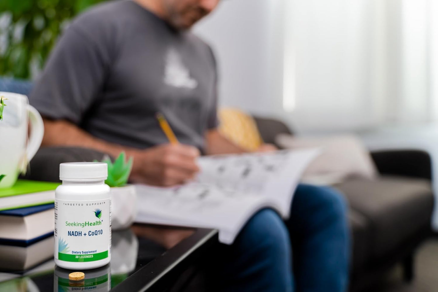 Seeking Health NADH + CoQ10 -30 Lozenges