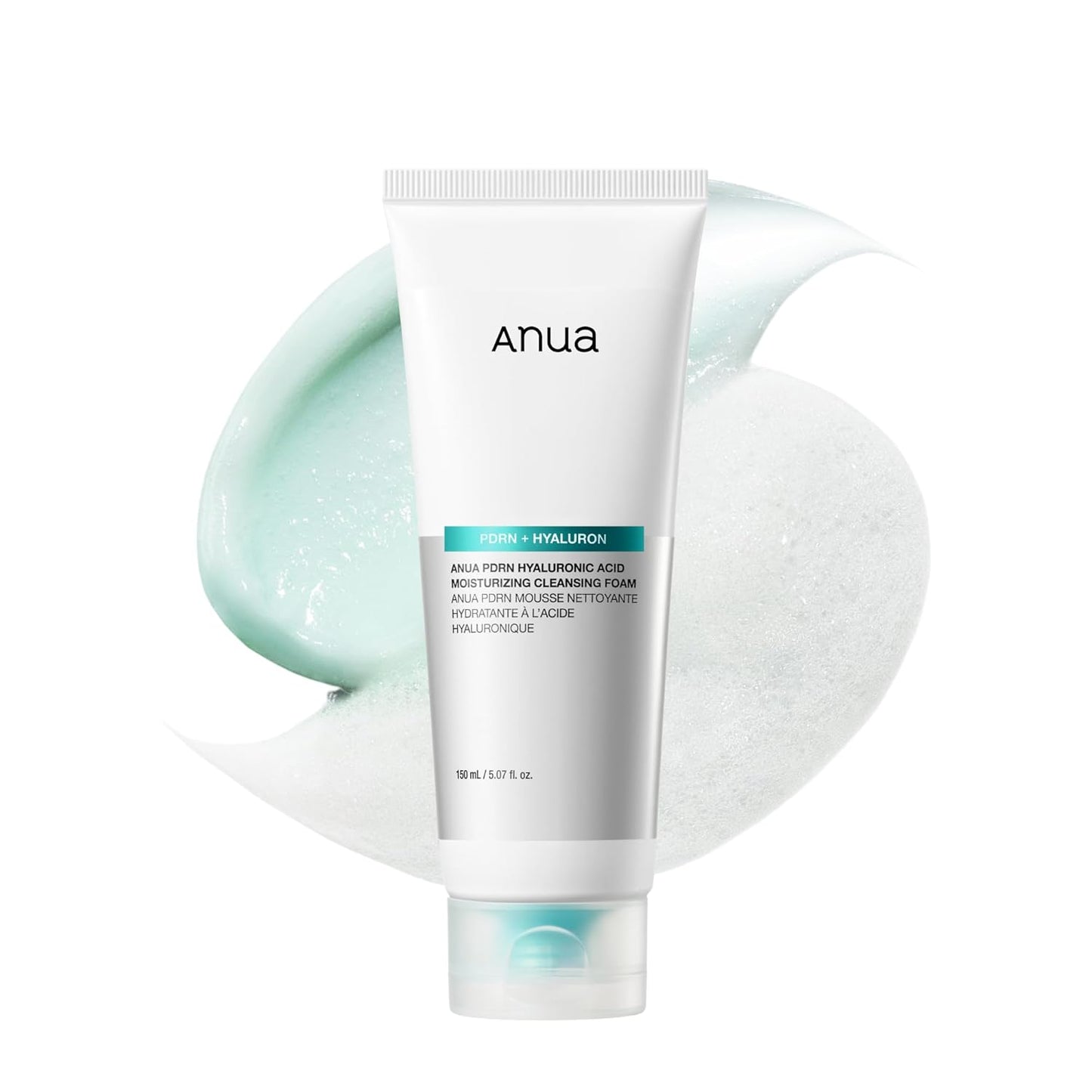ANUA PDRN Hyaluronic Acid Moisturizing Cleansing Foam - 5.07 fl oz