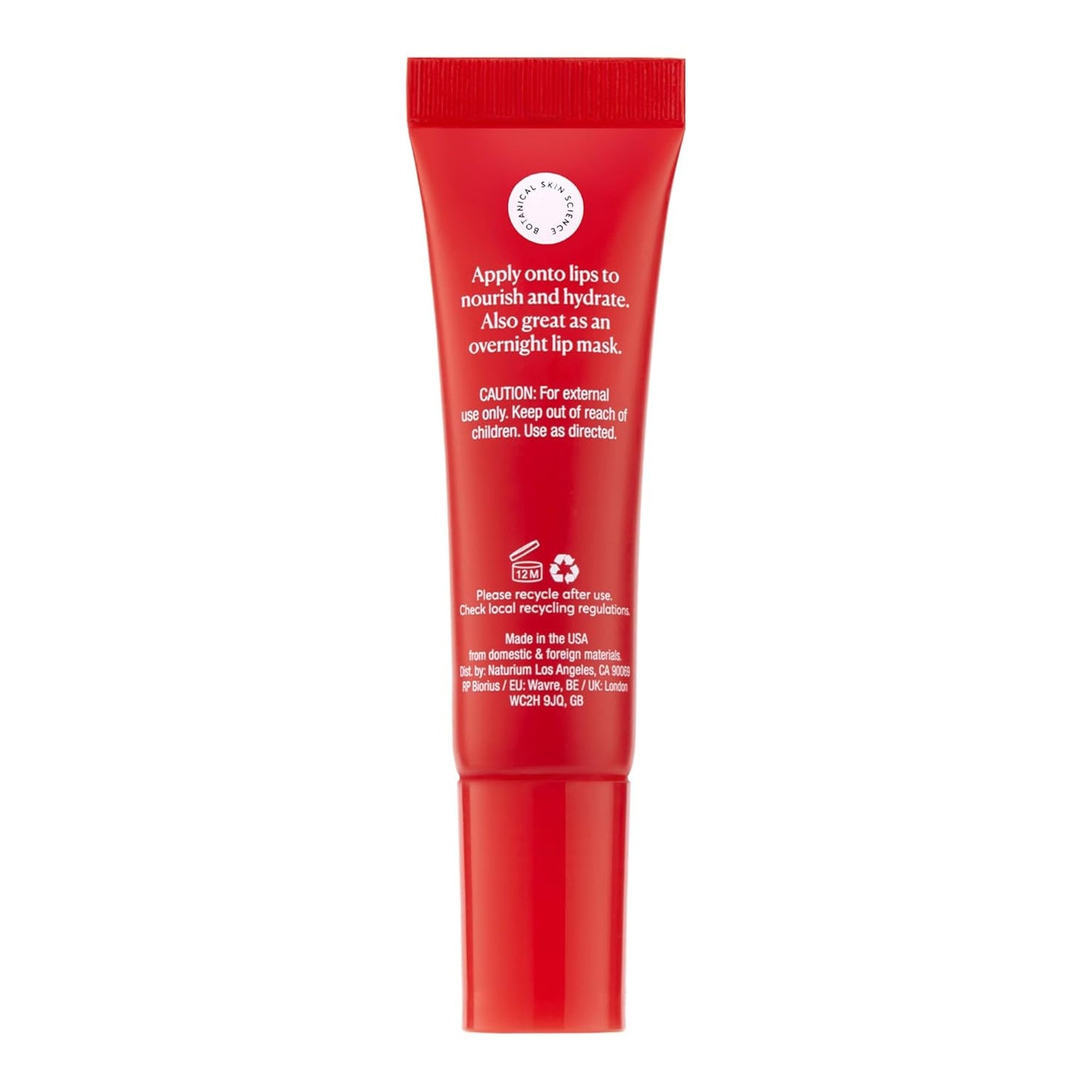 Naturium Phyto-Glow Lip Balm  - 0.34 oz Strawberry