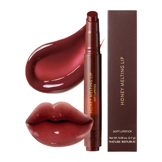 Nature Republic HONEY MELTING LIP PLUMPING (22 BERRY CHILL) SOFT LIP STICK