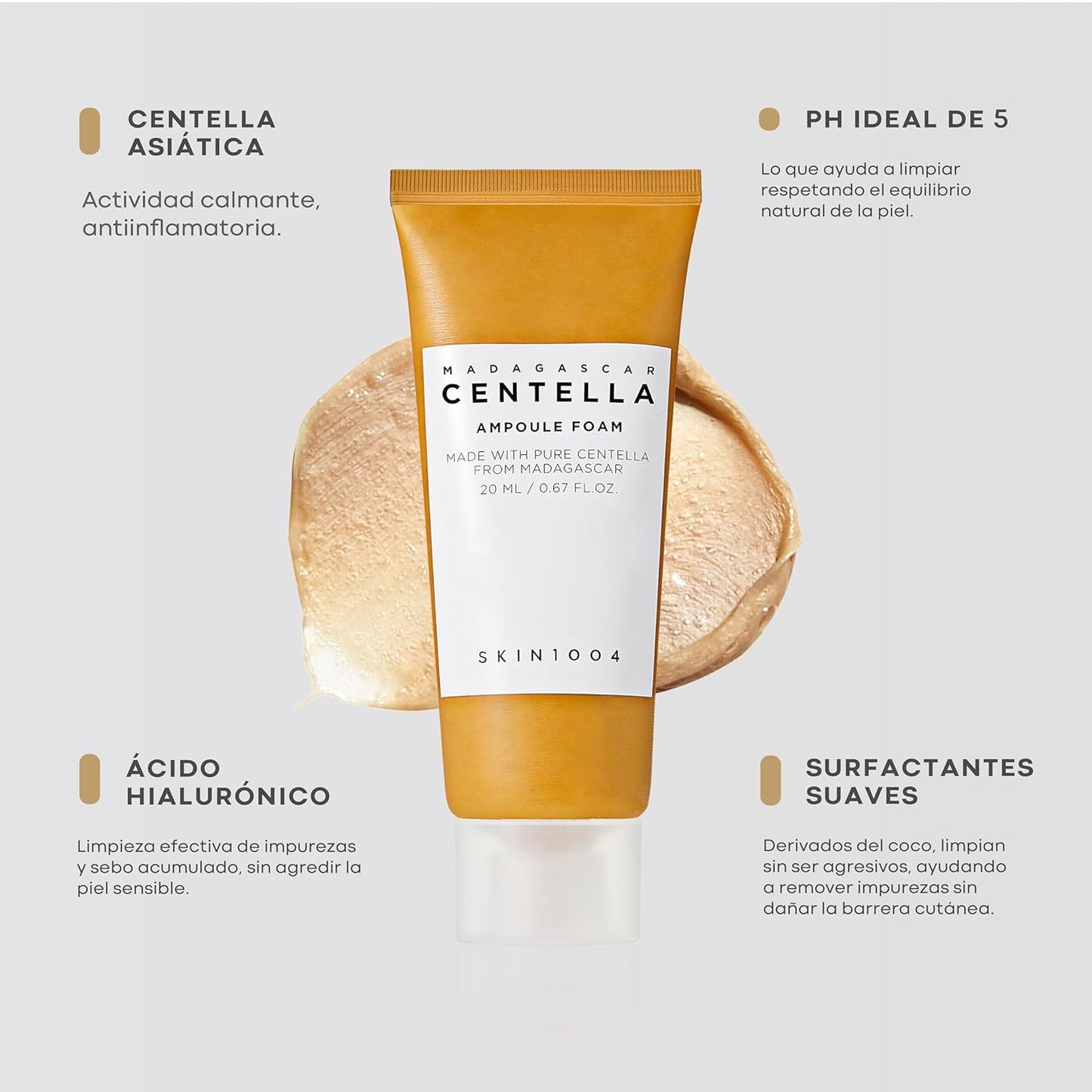 SKIN1004 Madagascar Centella Ampoule Foam  - 20ml