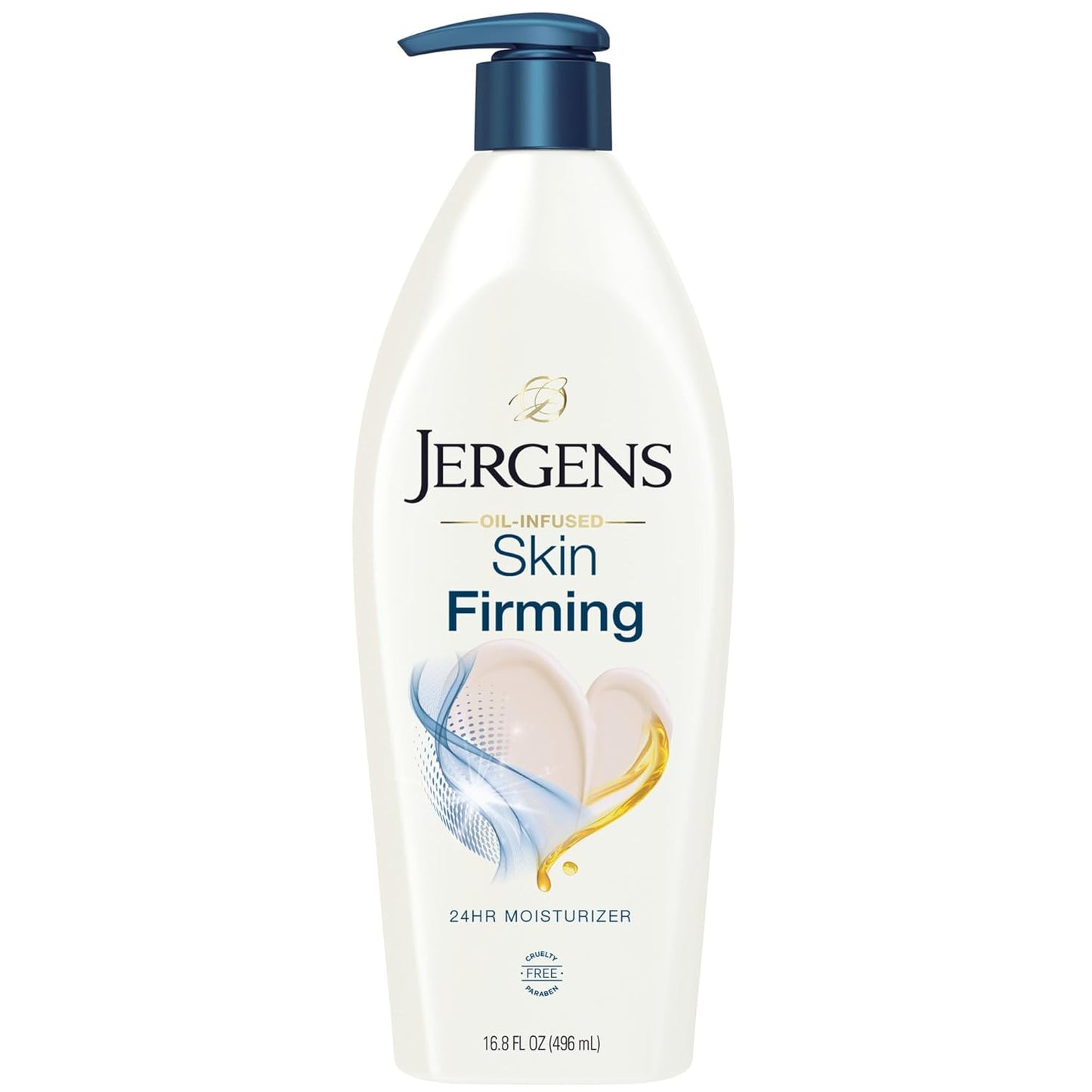 Jergens Skin Firming Body Lotion for Dry to Extra Dry Skin, 16.8 Oz