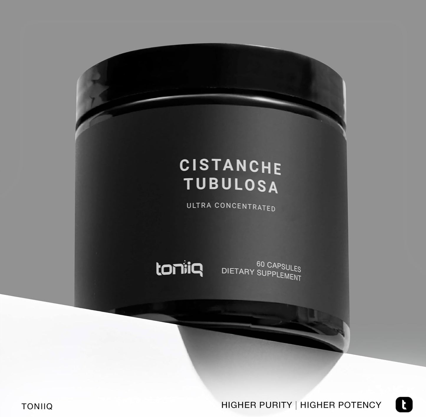 Toniiq Cistanche Tubulosa Pure Cistanche Supplement 60 Capsules