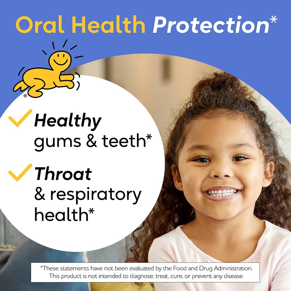 BioGaia Nurture & Grow Kids Probiotic  Ages 5+  Chewable Probiotic 30 count