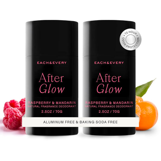 Each & Every  Deodorant Raspberry & Mandarin - 2.5oz, 2 Pack
