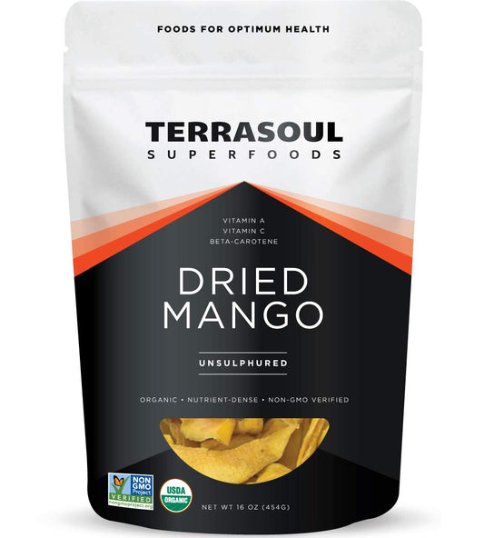Terrasoul Superfoods Organic Dried Mango Slices