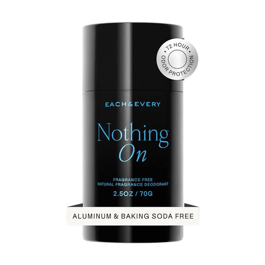 Each & Every Aluminum Free Deodorant  Unscented Fragrance-Free, 2.5oz