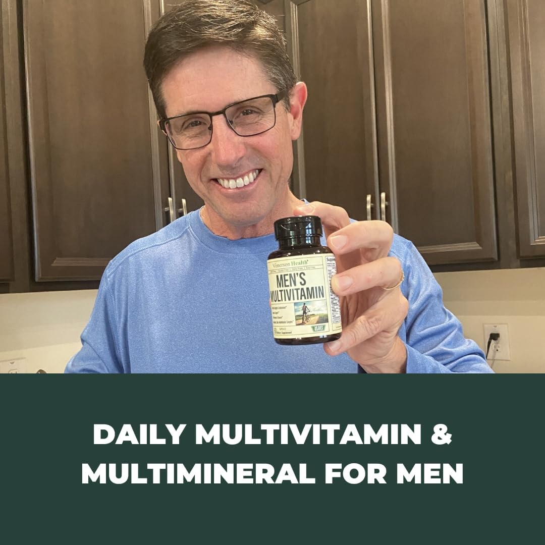 Multivitamin for Men - Daily Mens Multivitamins & Multiminerals 60 count