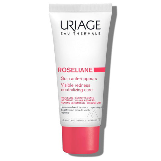 Uriage Roseliane Anti-Redness Cream with Green Pearls - 1.35 oz