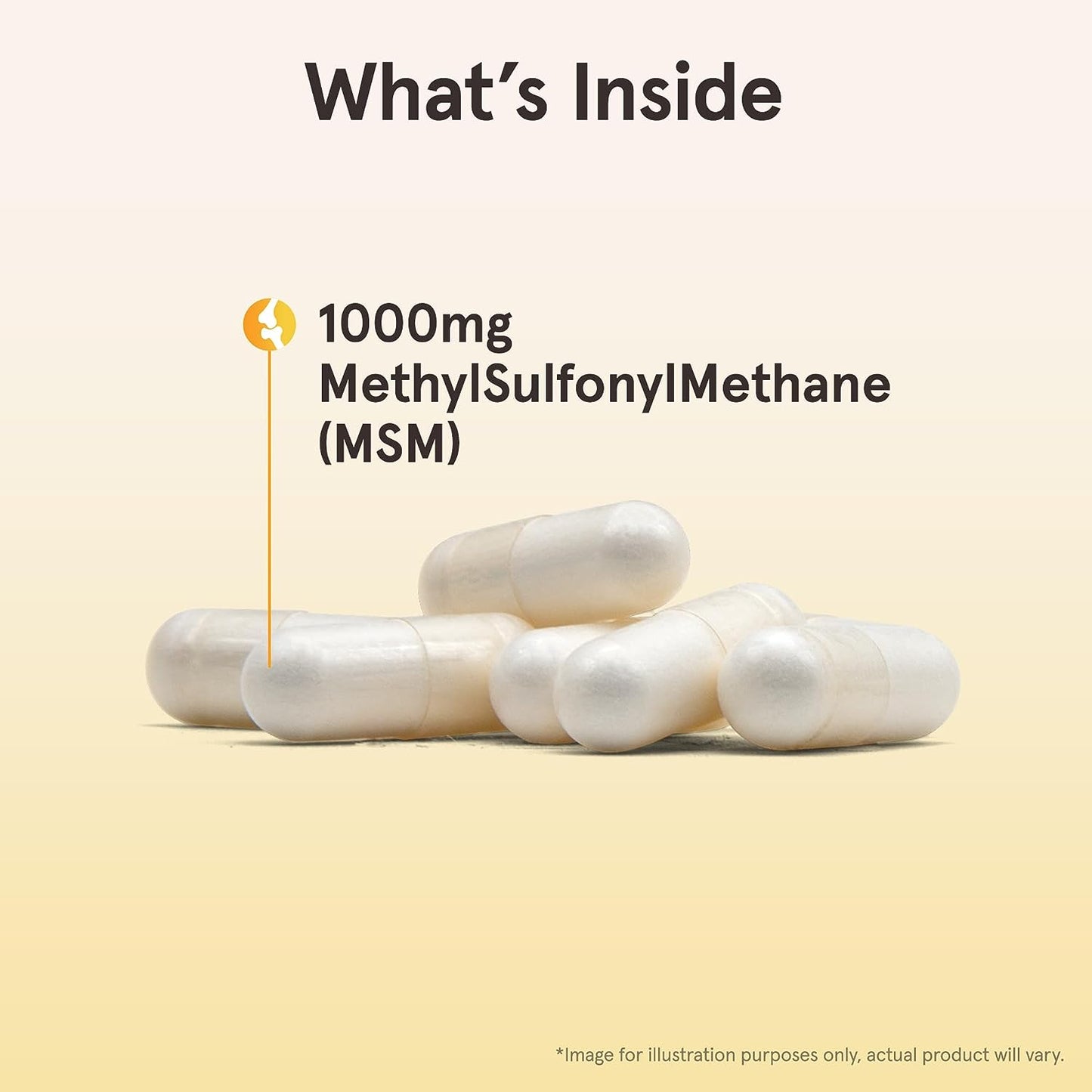 Jarrow Formulas MSM 200 Veggie Capsules