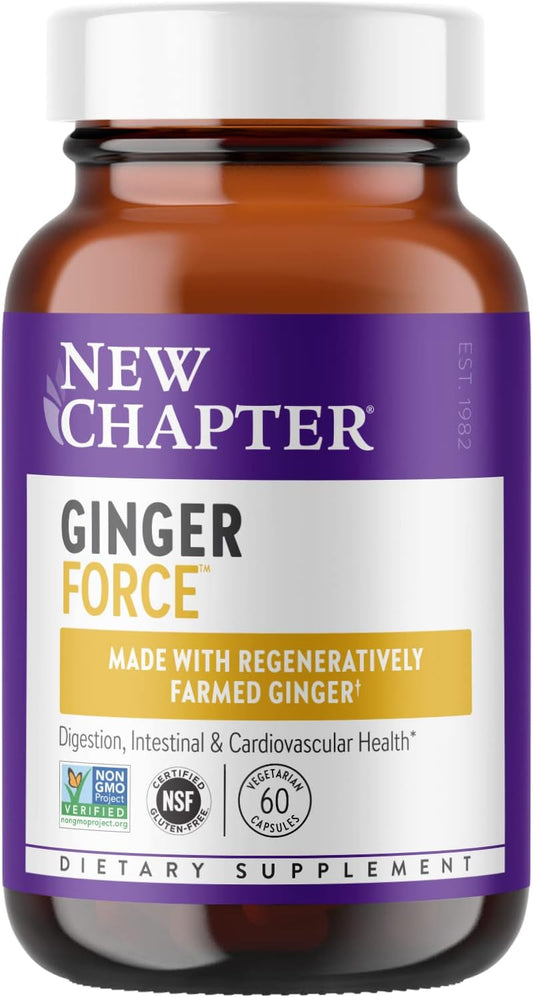 New Chapter Ginger Supplement - 60 Count