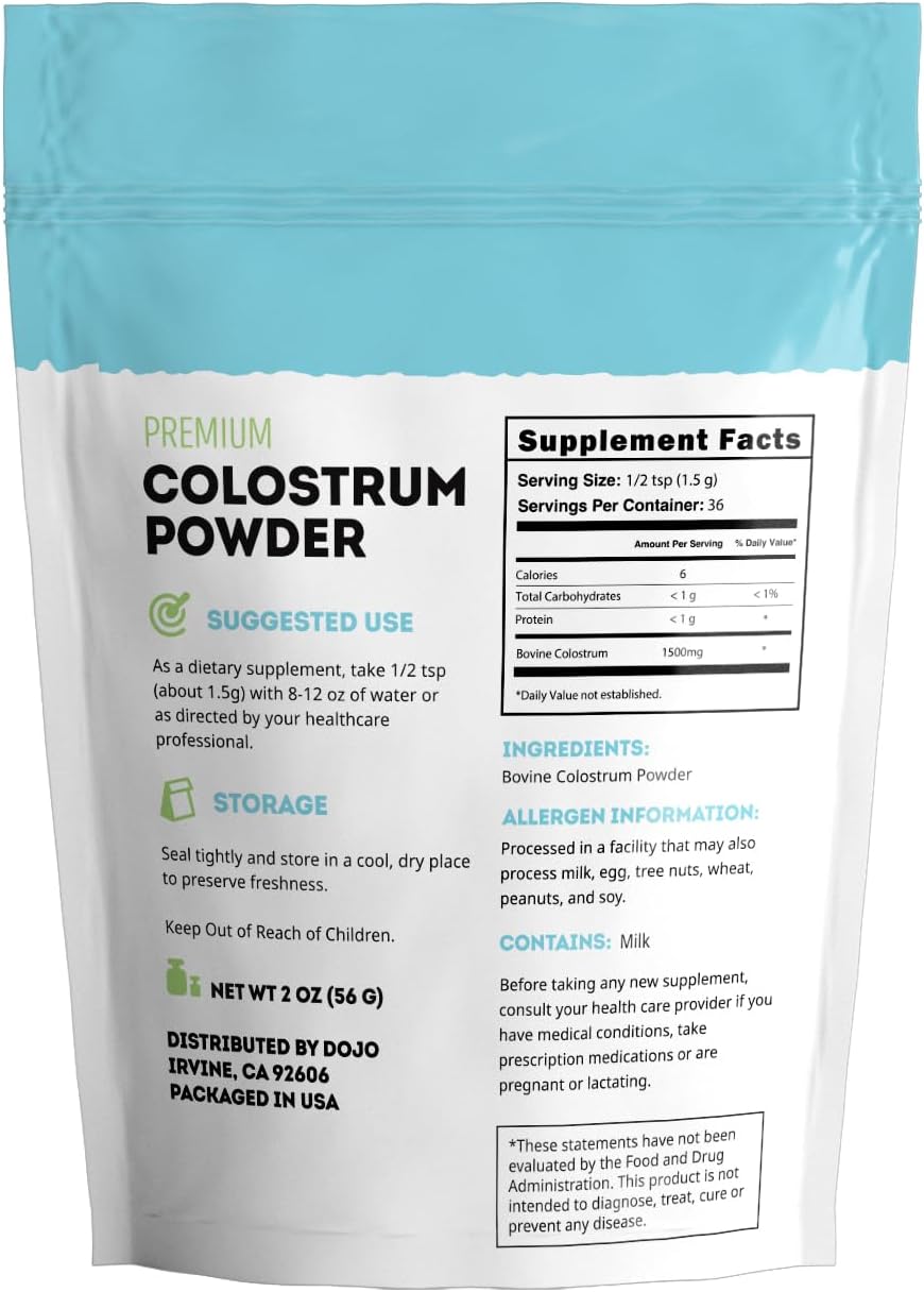 Kate Naturals Colostrum Powder Supplement - 2 oz