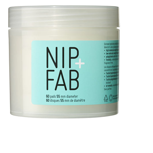Nip + Fab Hyaluronic Acid Fix Extreme 4 Micellar Cleansing Pads - 60 pads