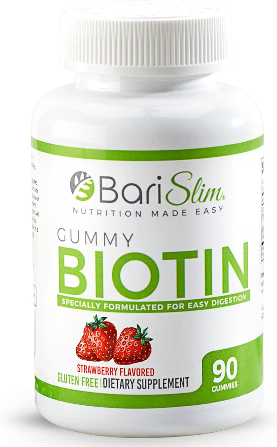 BariSlim Bariatric Vitamin Biotin Gummies 90 Fruit Chews