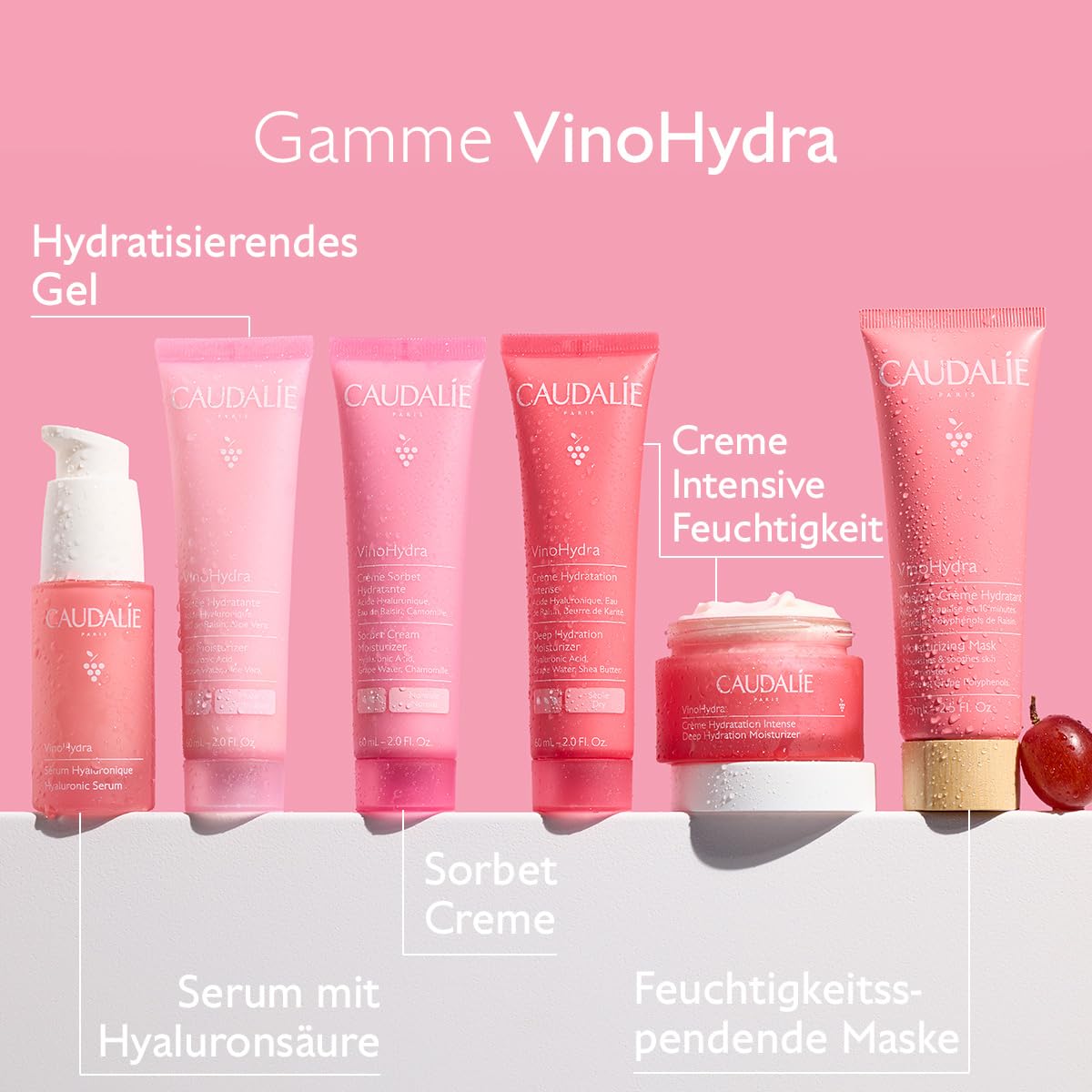 Caudalie VinoHydra Gel Moisturizer with Hyaluronic Acid & Aloe Vera