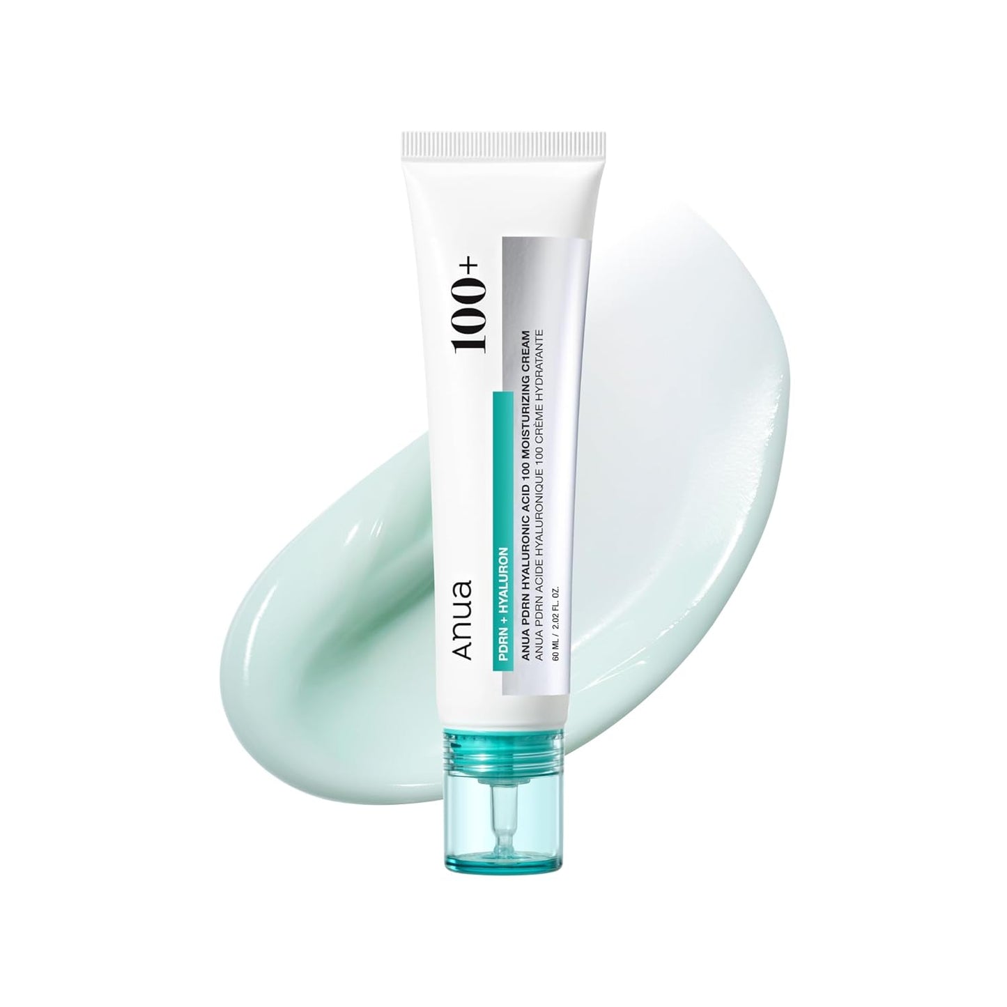 Anua PDRN Hyaluronic Acid 100 Moisturizing Cream -2.02 fl oz