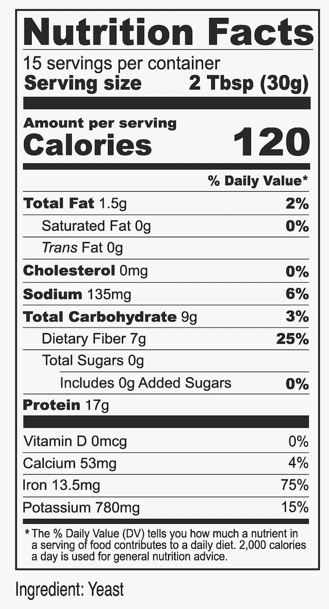 Anthony's Brewer's Yeast, 1 lb