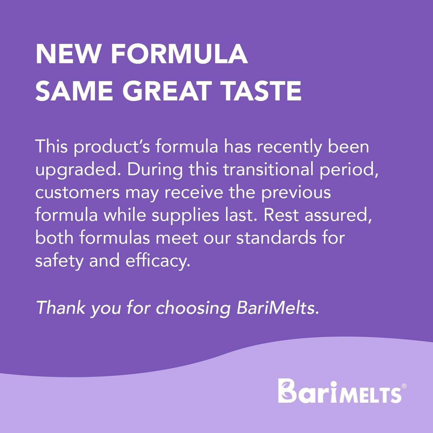 BariMelts Bariatric Multivitamin with Iron 60 Fast-Dissolving Tablets