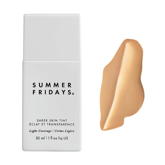 Summer Fridays Sheer Skin Tint - Skin Tint with Hyaluronic Acid -1 Fl Oz