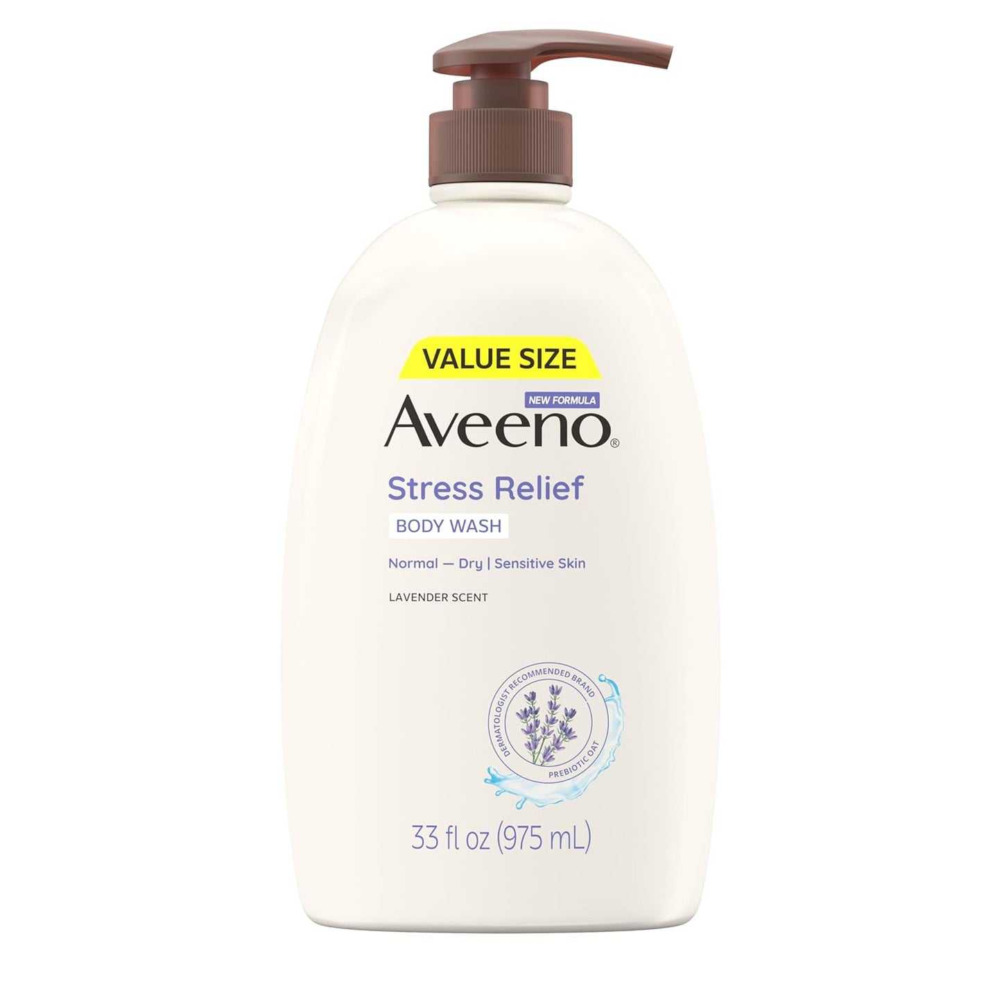 Aveeno Stress Relief Body Wash for Women - 33 Fl Oz