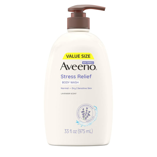 Aveeno Stress Relief Body Wash for Women - 33 Fl Oz