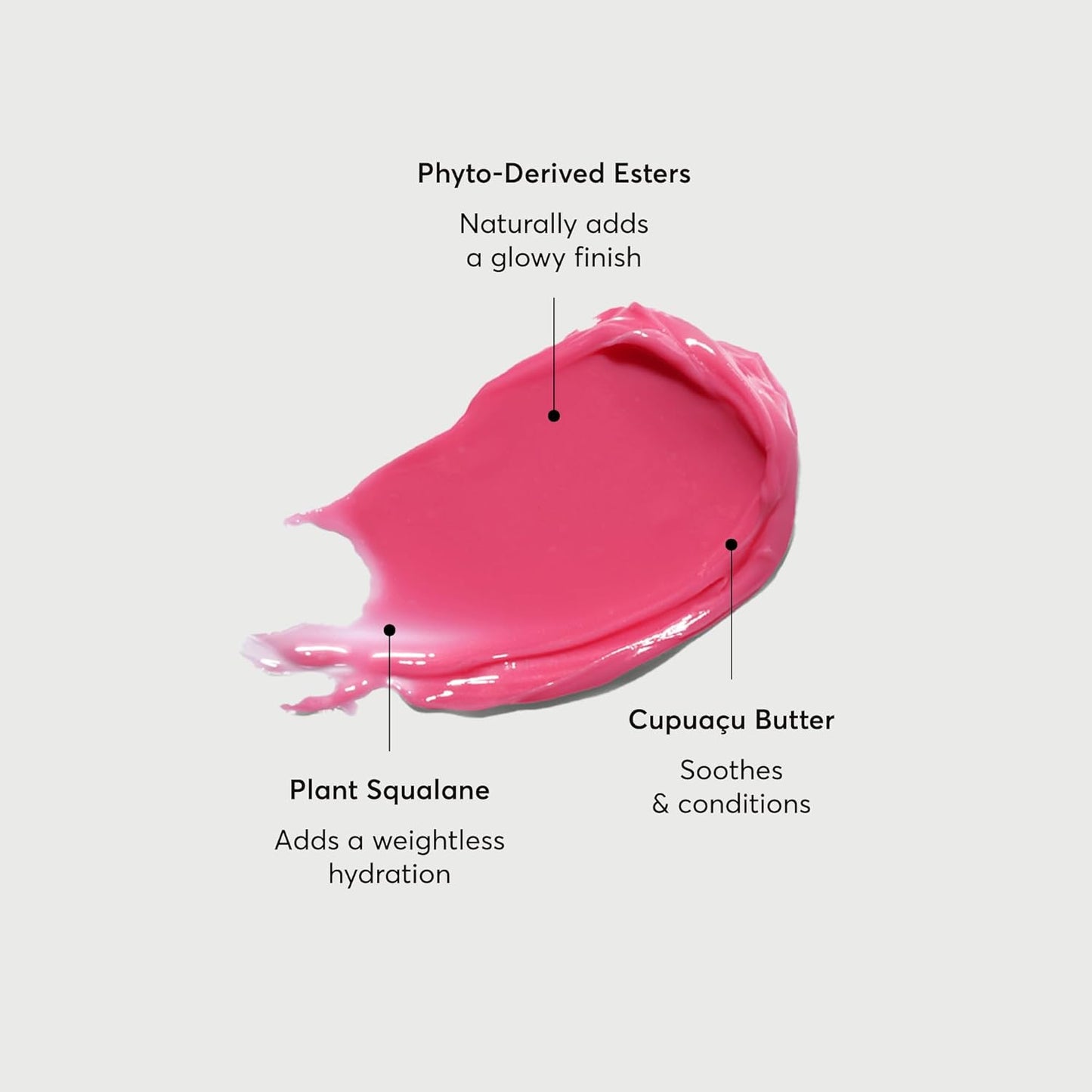 Naturium Phyto-Glow Lip Balm,Glossy Finish -  0.34 oz Camellia