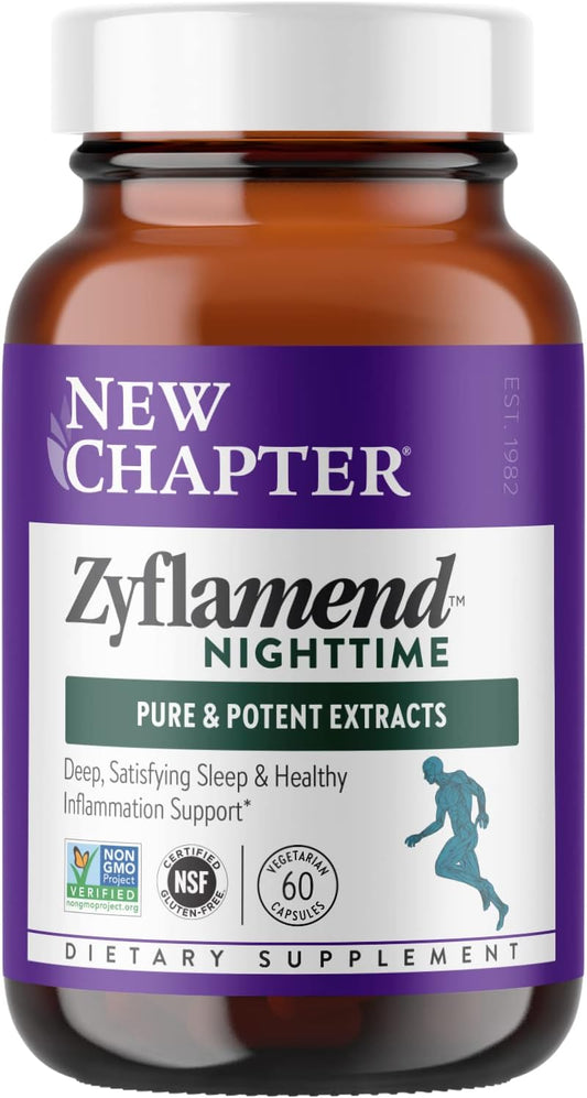 New Chapter Sleep Aid – Zyflamend Nighttime -60 Count