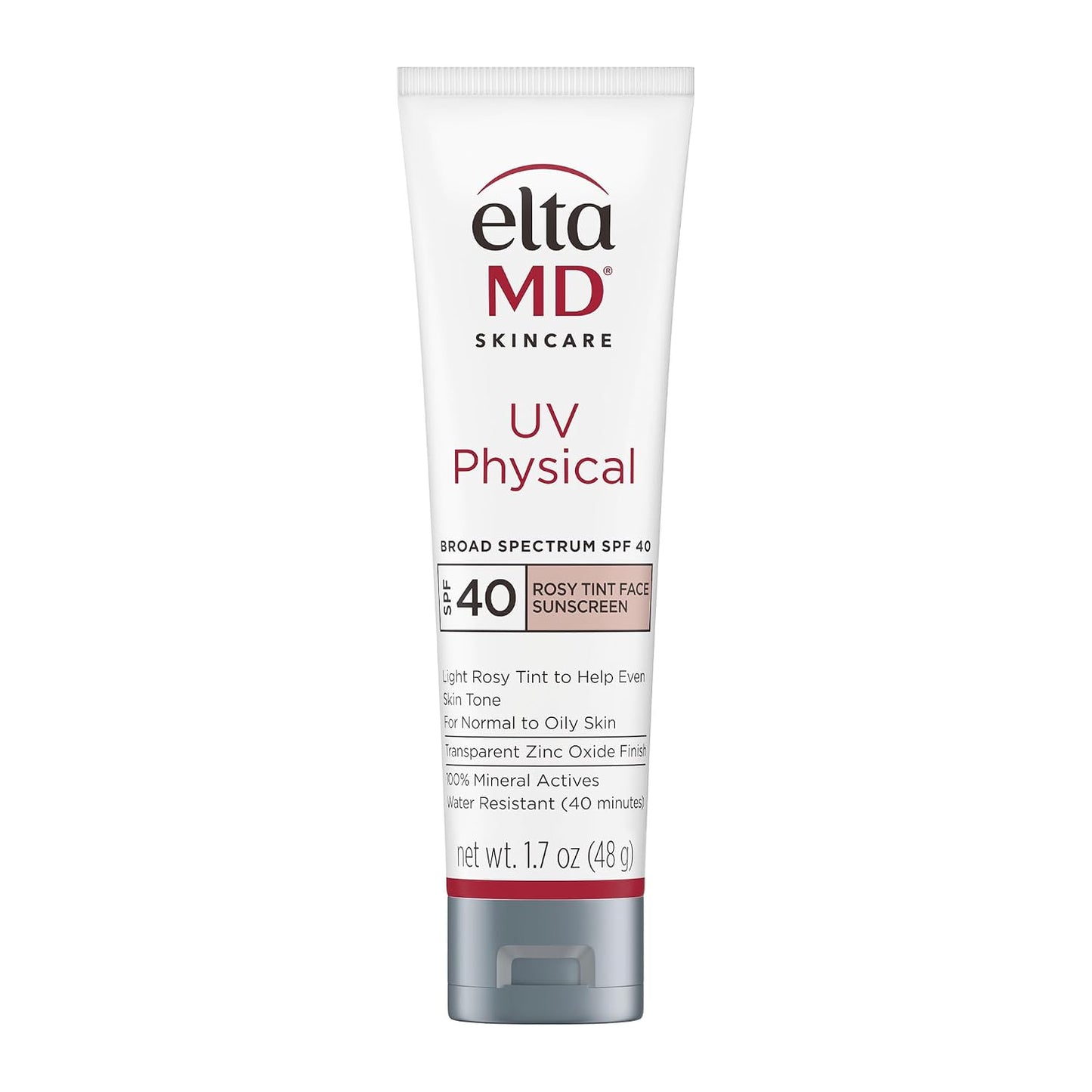 EltaMD UV Physical Rosy Tint Sunscreen for Face, SPF 40 - 1.7 oz