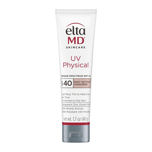 EltaMD UV Physical Rosy Tint Sunscreen for Face, SPF 40 - 1.7 oz