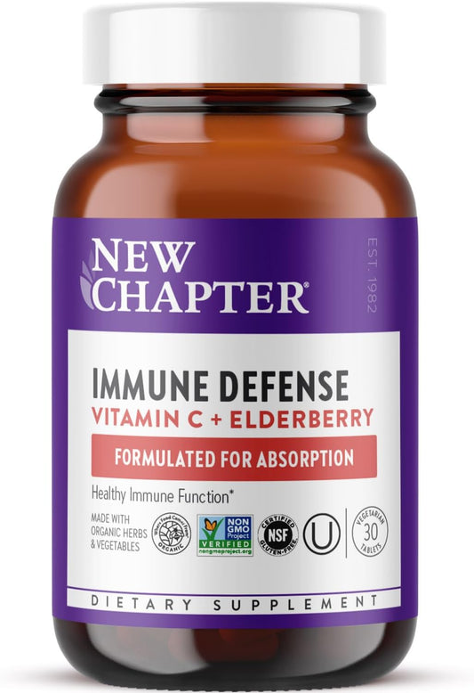 New Chapter® Vitamin C Immune Defense Supplement - 30 count
